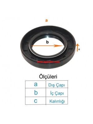 47x80x11/12.5 Çamaşır Makinesi Keçesi